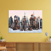 未来都市 キャンバスプリント (インサイチュ (リビング))