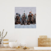 未来都市 ポスター (キッチン)