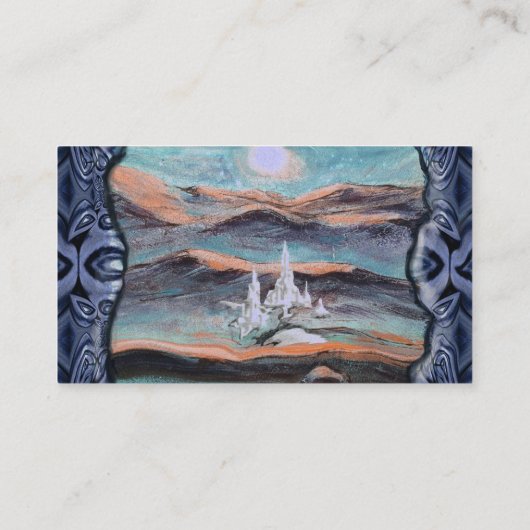 未来都市 名刺 (裏面)