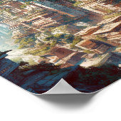 未来都市SFアート ポスター (角)