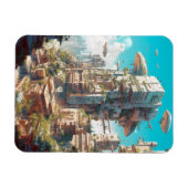 未来都市SFアート マグネット (横)