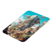 未来都市SFアート マグネット (左側)