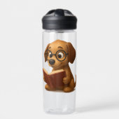 未来頭が切れるの犬 ウォーターボトル (正面)