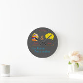 未来 ラウンド壁時計 (ホーム)