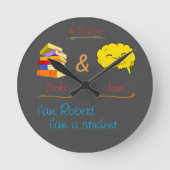 未来 ラウンド壁時計 (正面)