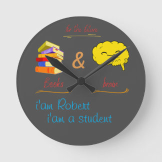 未来 ラウンド壁時計