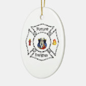 未来FF Dalmation セラミックオーナメント (左)