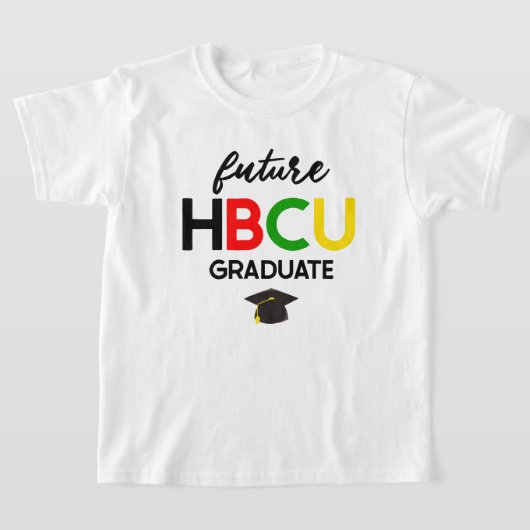 未来HBCU大学大学院生キッズボーイ Tシャツ (レイダウン)