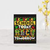 未来Hbcu大学院小学校Hbcu Tomo カード (黄色い花)