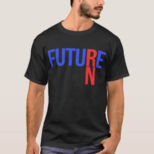 未来RN (黒) Tシャツ
