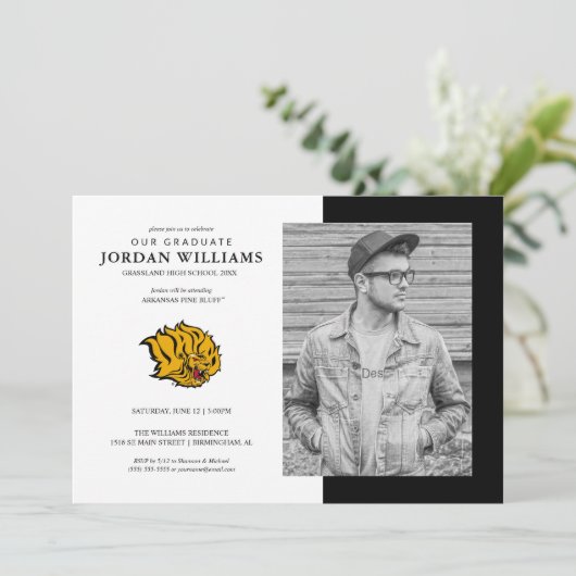 未来UAPBゴールデンライオン大学院生 案内状 (スタンド正面)