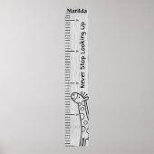 未検ストップ索の男の赤ちゃん成長図 ポスター (正面)