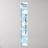 未検ストップ索の男の赤ちゃん成長図 ポスター (正面)