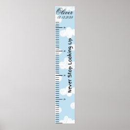 未検ストップ索の男の赤ちゃん成長図 ポスター