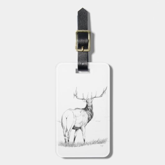 未決定 ラゲッジタグ (正面縦)