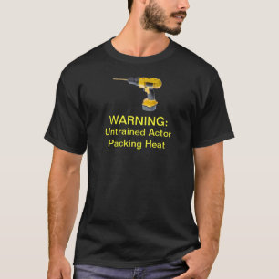 未熟な俳優のパッキング熱 Tシャツ