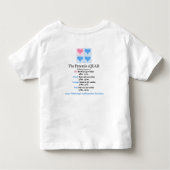 未熟児の分隊の幼児のティー トドラーTシャツ (裏面)
