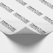 未熟 ラッピングペーパー (角)