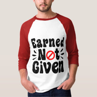 未獲得与え Tシャツ