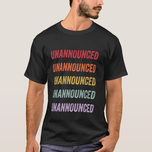未発表 Tシャツ (正面)