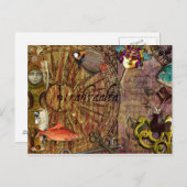 未発見の国 – Tirahvaaltaポストカード ポストカード (正面/裏面)