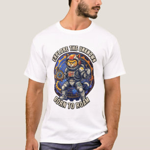 未知なるものを探求せよ 生まれながらの放浪者 Tシャツ