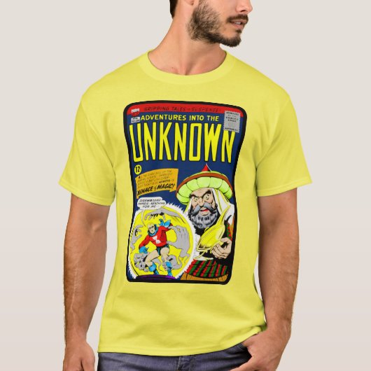 "未知なる冒険"Tシャツ Tシャツ (正面)
