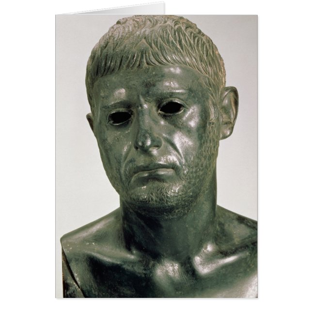 未知のローマの戦士のポートレート、広告30s (正面)