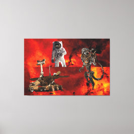 「未知の世界へ：コスモナウはコスモスに キャンバスプリント