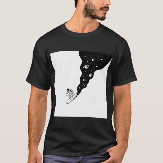 未知の世界を探検せよ Tシャツ (正面)