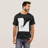 未知の世界を探検せよ Tシャツ (正面フル)