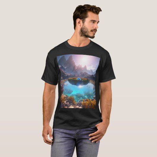 未知の世界 Tシャツ (正面フル)