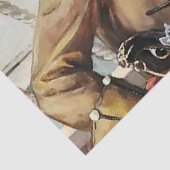 未知の作家による「海賊のポートレート」 薄葉紙 (詳細)