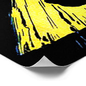 未知の侵入者のヴィンテージ漫画 ポスター (角)