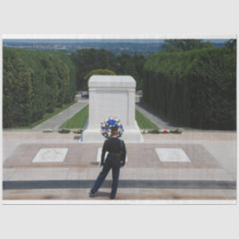 未知の兵士の切り離しの保護 薄葉紙