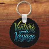 未知の地平への旅 キーホルダー (正面)