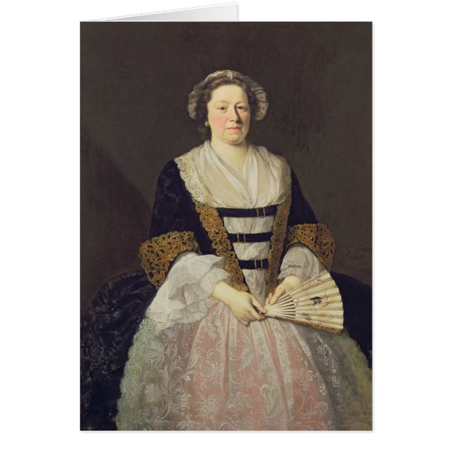 未知の女性のポートレート (正面)