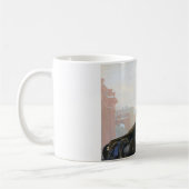 未知の女性のポートレート、イヴァン・クラムスコイ コーヒーマグカップ (左)