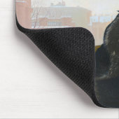 未知の女性のポートレート、イヴァン・クラムスコイ マウスパッド (コーナー)