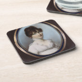 未知の女性 コースター (左側)