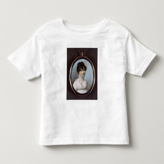 未知の女性 トドラーTシャツ (正面)