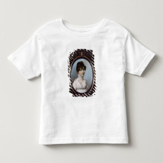 未知の女性 トドラーTシャツ (正面)