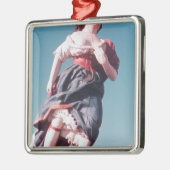 未知の帆船からの頭首 メタルオーナメント (左)