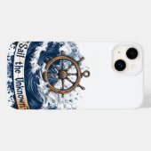 "未知の帆" --インスパイア航海のデザイン Case-Mate iPhoneケース (裏面 (横))