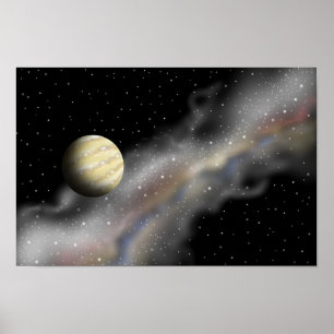 未知の惑星への旅。 ポスター