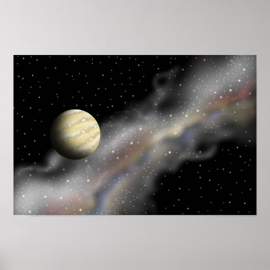 未知の惑星への旅。 ポスター (正面)