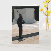 未知の挨拶状の墓 カード (黄色い花)