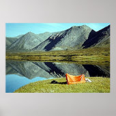 未知の湖のポスターによるキャンプ ポスター (正面)