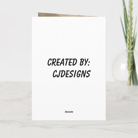 未知の花嫁 カード (裏面)