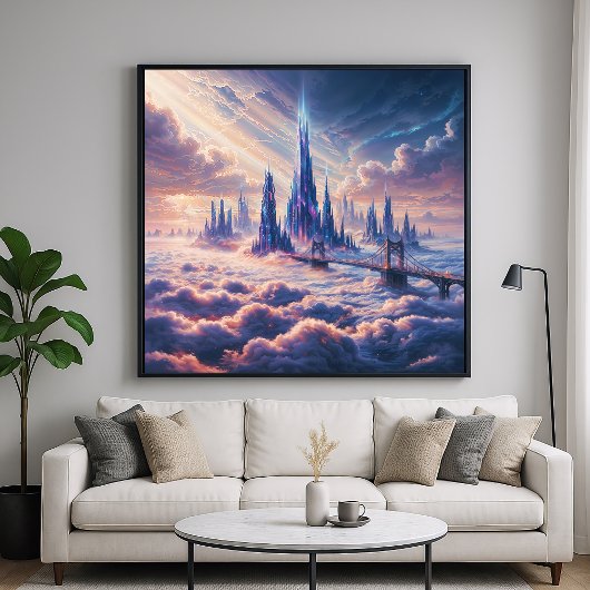 未知への架け橋 - ファンタジーアートスタイル ポスター